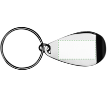 2-i-1 metal nøgleholder